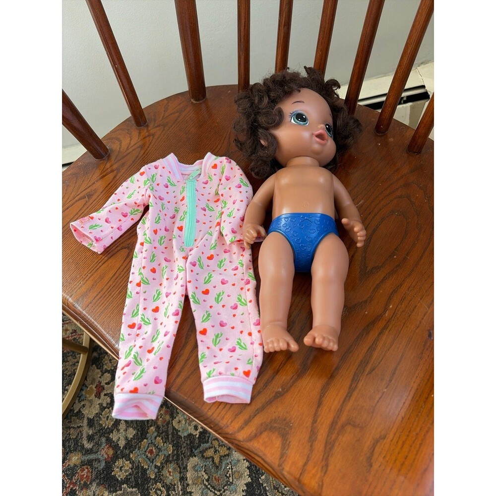 Baby Alive Magical Scoops Baby Doll 2016 Hasbro With Pajamas